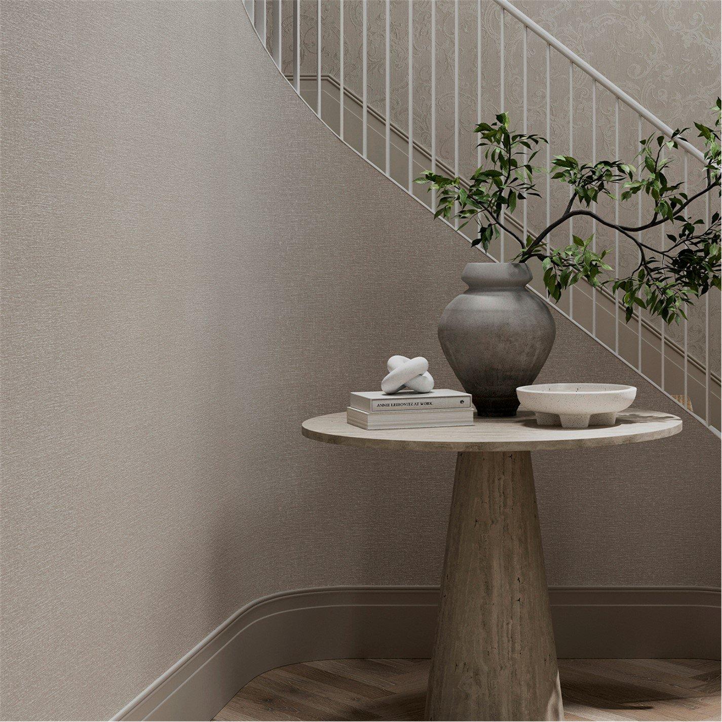 Boutique  Entwine Earth Wallpaper - Beige