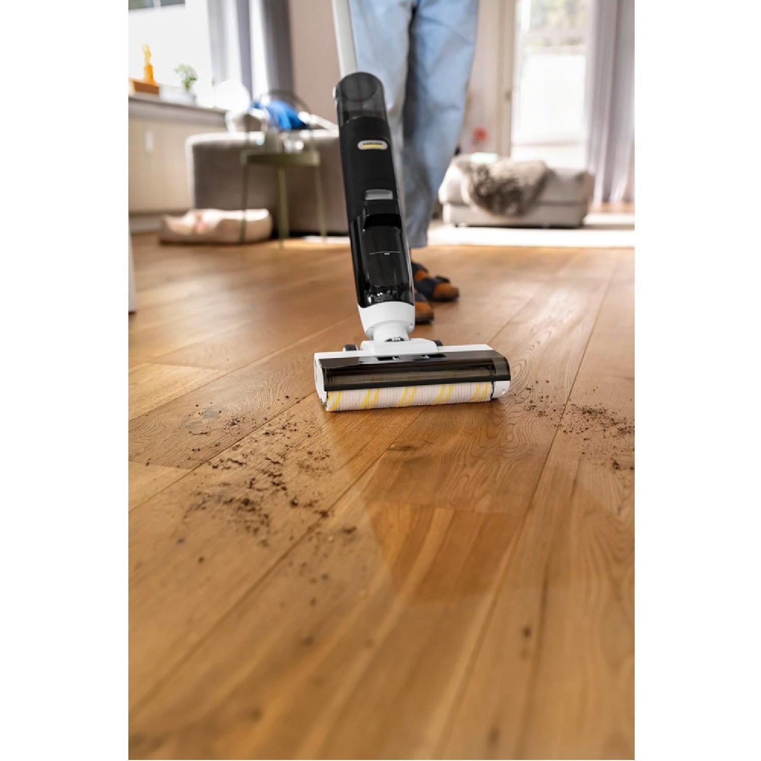 White - Karcher - FCV 3 Natural 3-in-1 Floor Cleaner Vacuum - White - 2