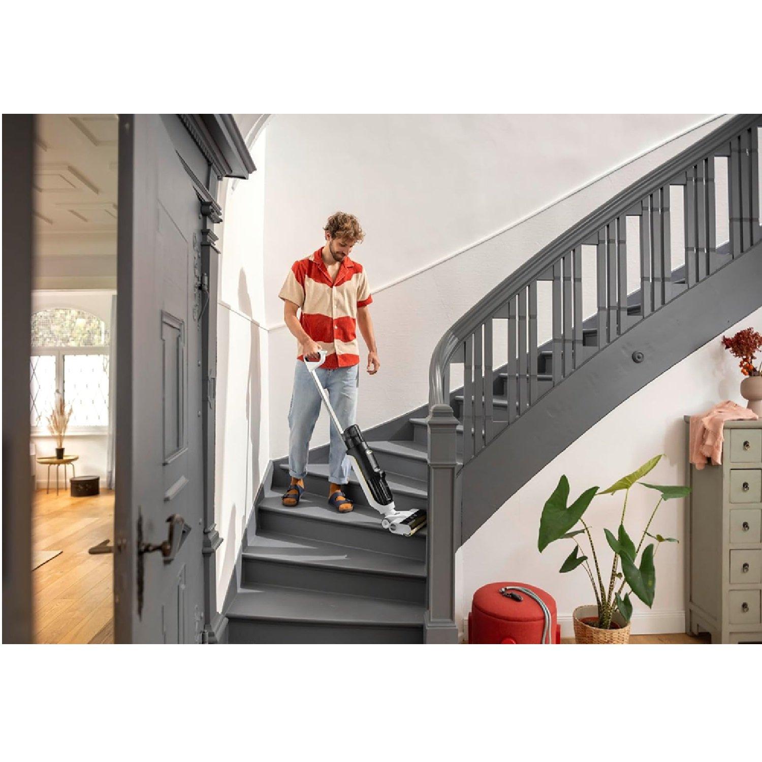 White - Karcher - FCV 3 Natural 3-in-1 Floor Cleaner Vacuum - White - 4