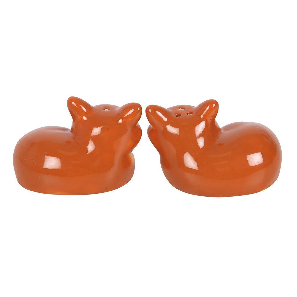 Orange - Something Different - Fox Salt and Pepper Shakers - 3