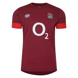 Umbro England Rugby Relaxed Training Shirt 2023 2024 Adults