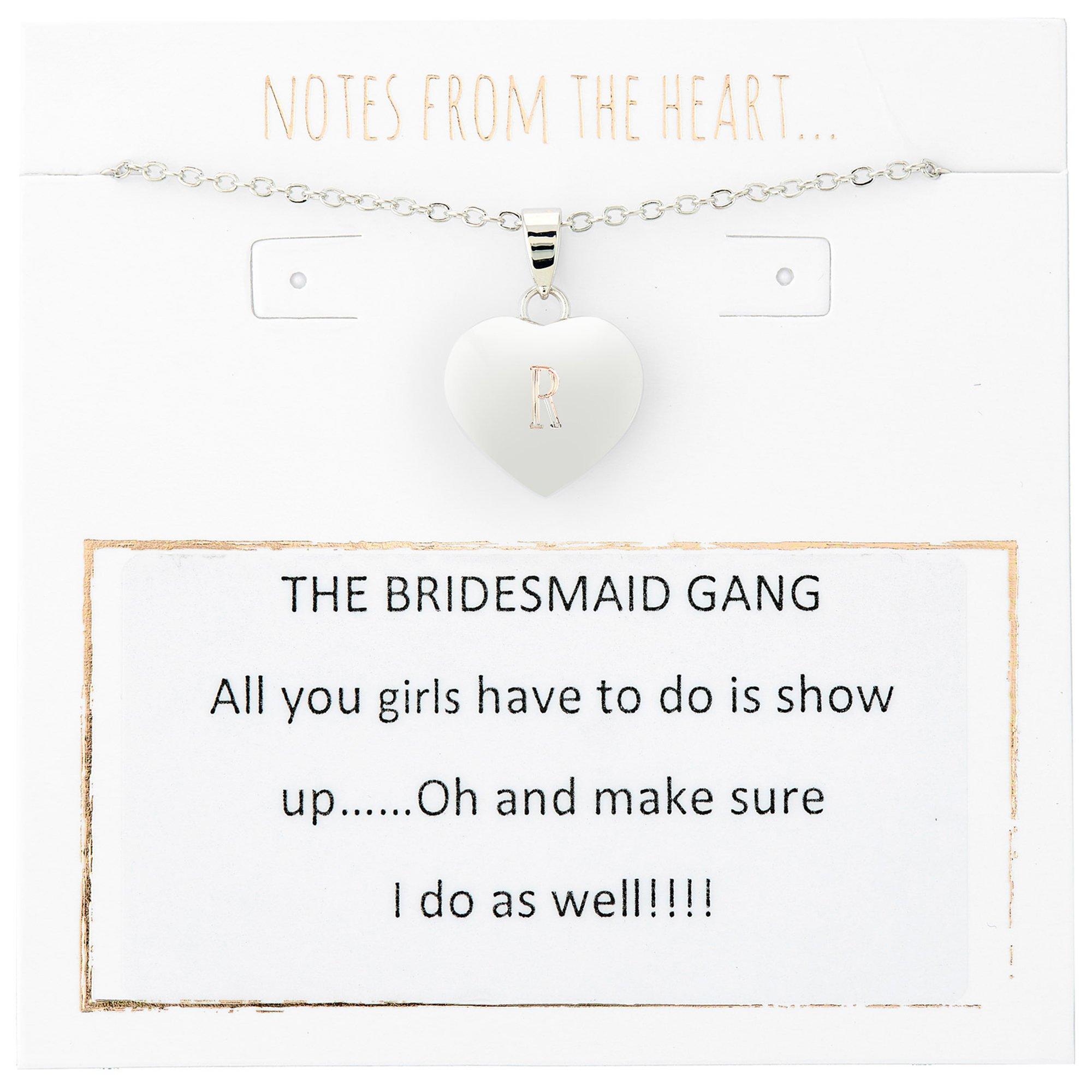 Silver - Notes From The Heart - NFTH - THE BRIDESMAID GANG