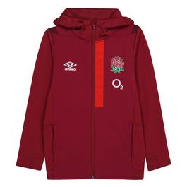 Umbro England Rugby Hooded Jacket 2023 Juniors