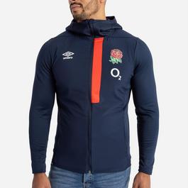 Umbro England Rugby Hooded Jacket 2023 Adults