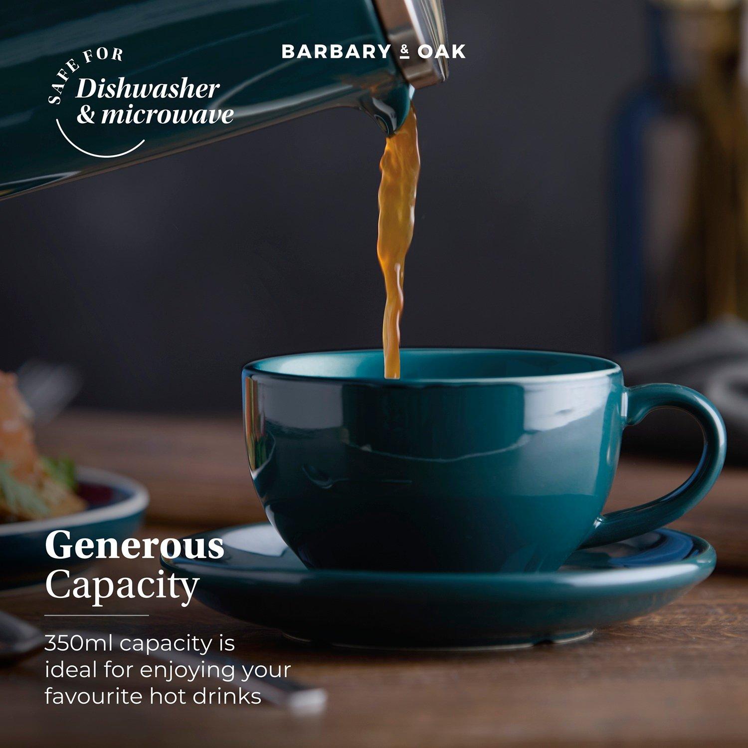 Agave - Barbary And Oak - Nattura Set of 2 Cups and Saucers Agave - 3