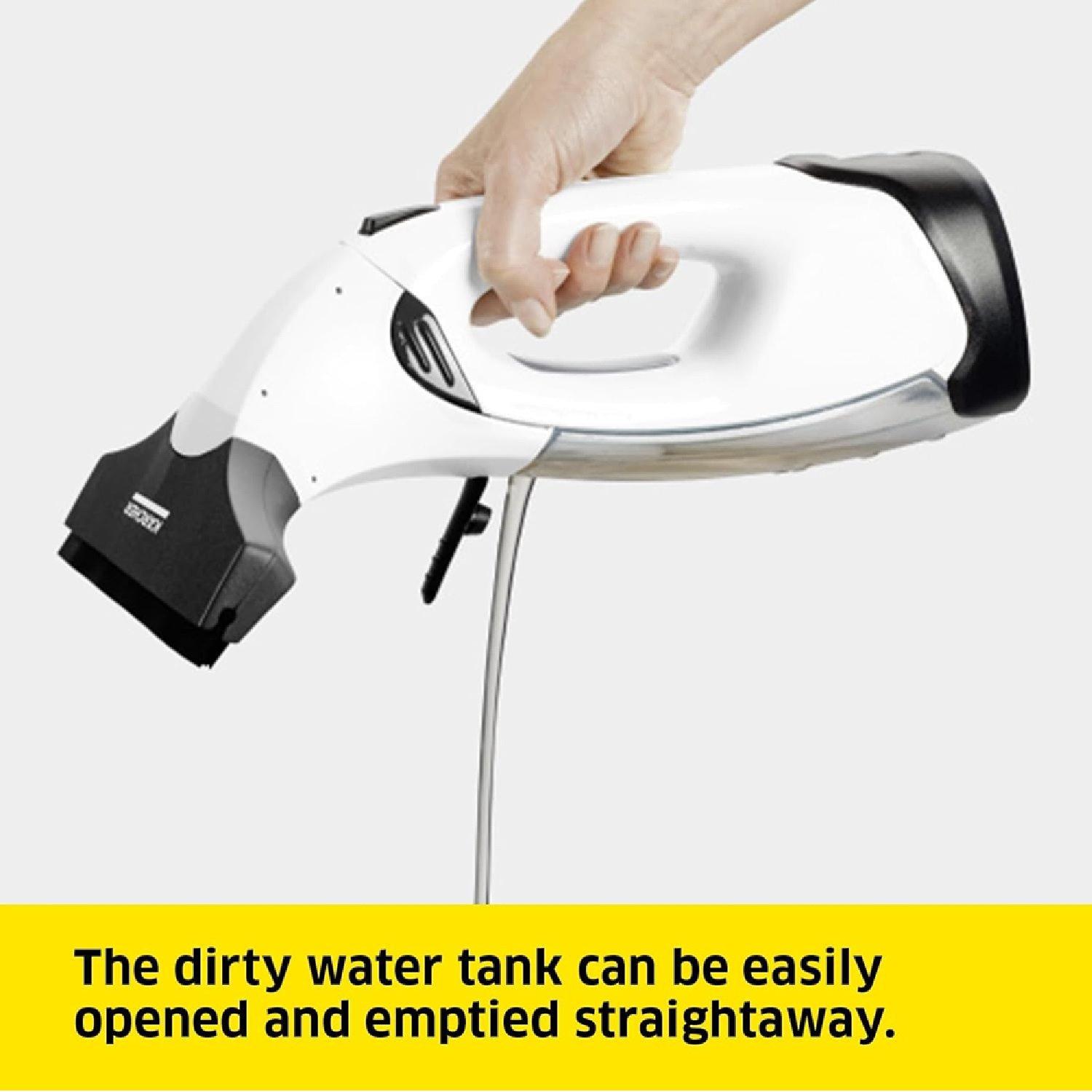 White - Karcher - Karcher WV 2 Window Vacuum Cleaner - White & Black - 5