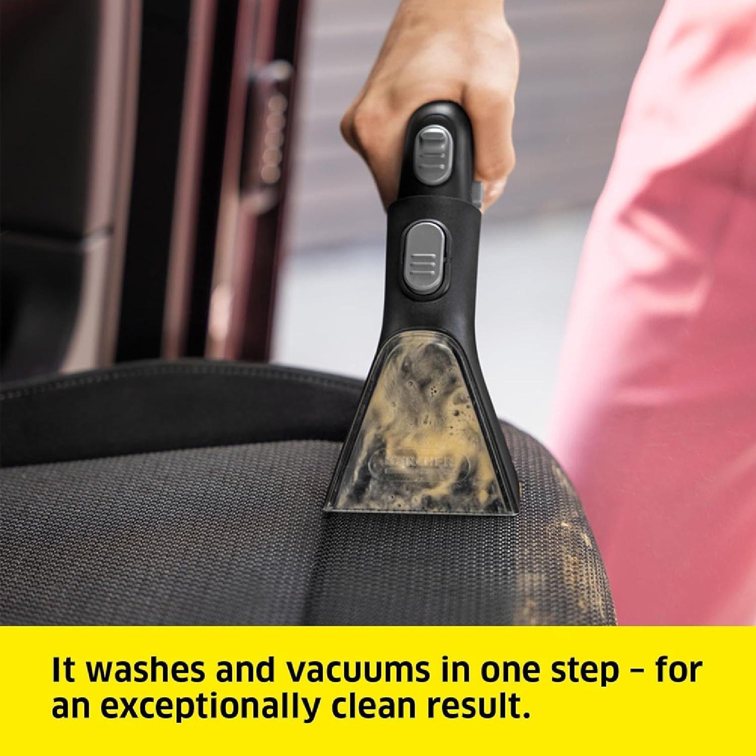 White - Karcher - SE 3 Compact Spot Cylinder Carpet Cleaner - White - 3