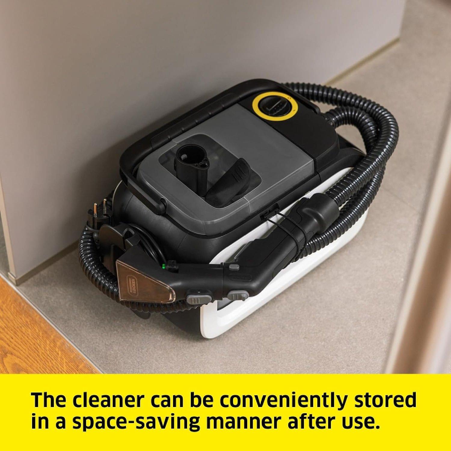White - Karcher - SE 3 Compact Spot Cylinder Carpet Cleaner - White - 7