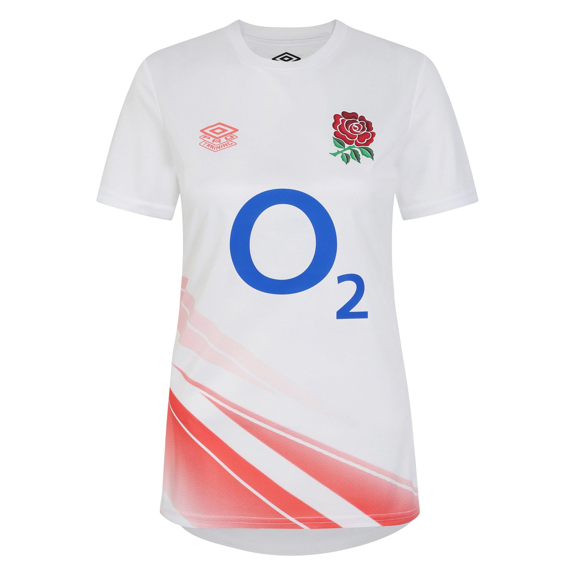 Umbro | England Rugby Warm Up Shirt 2023 Womens | Short