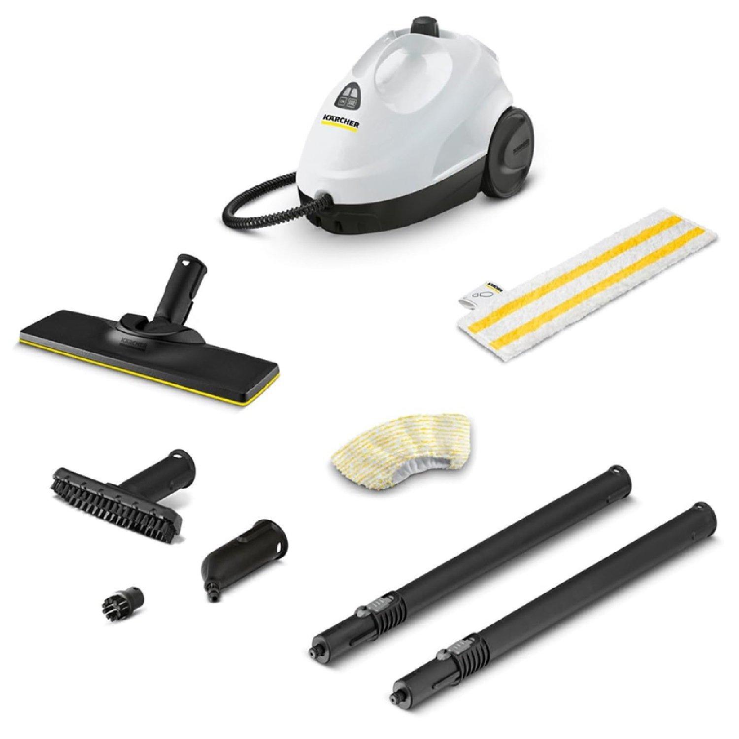 White - Karcher - Karcher SC 2 EasyFix Steam Cleaner - White & Black - 1