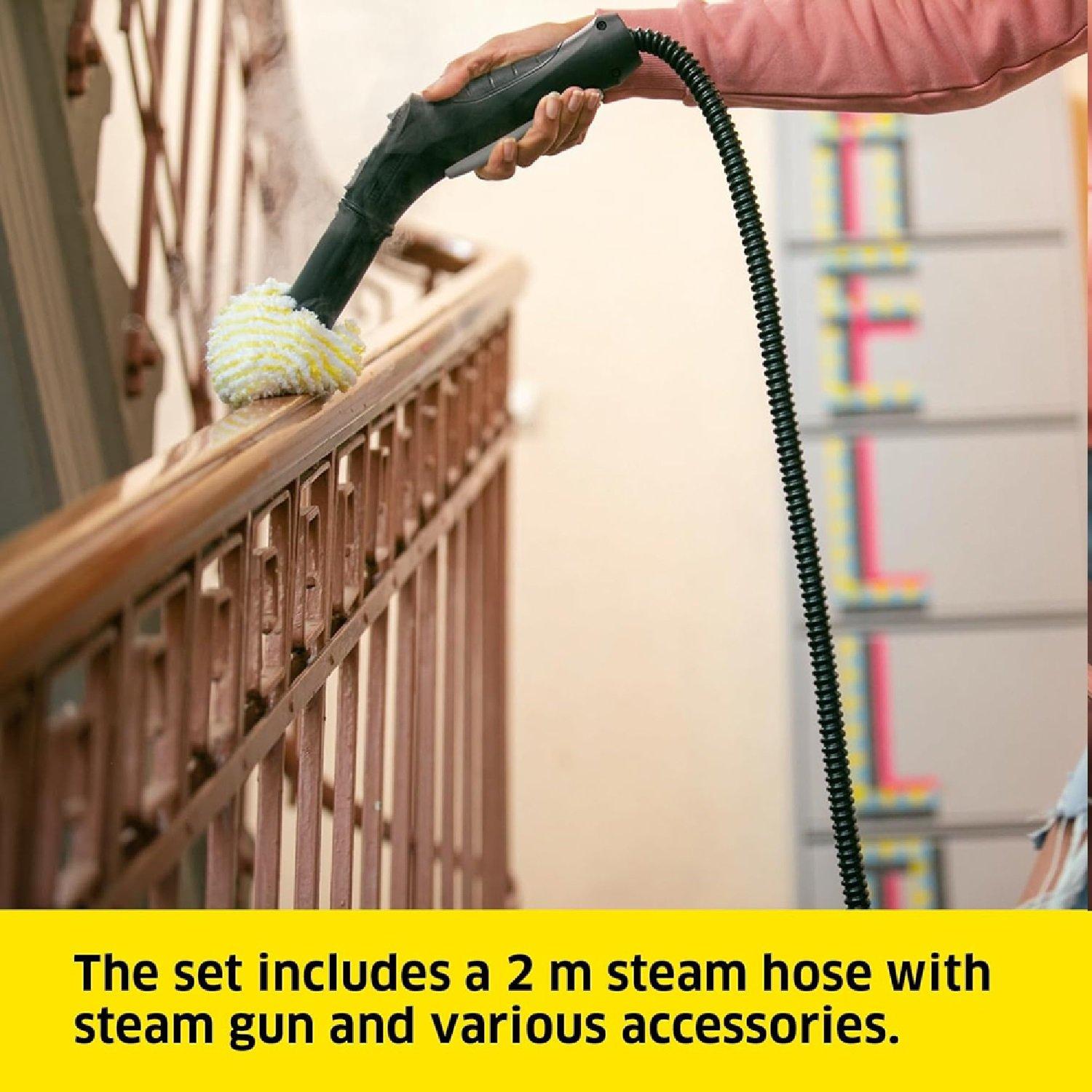 White - Karcher - Karcher SC 2 EasyFix Steam Cleaner - White & Black - 4