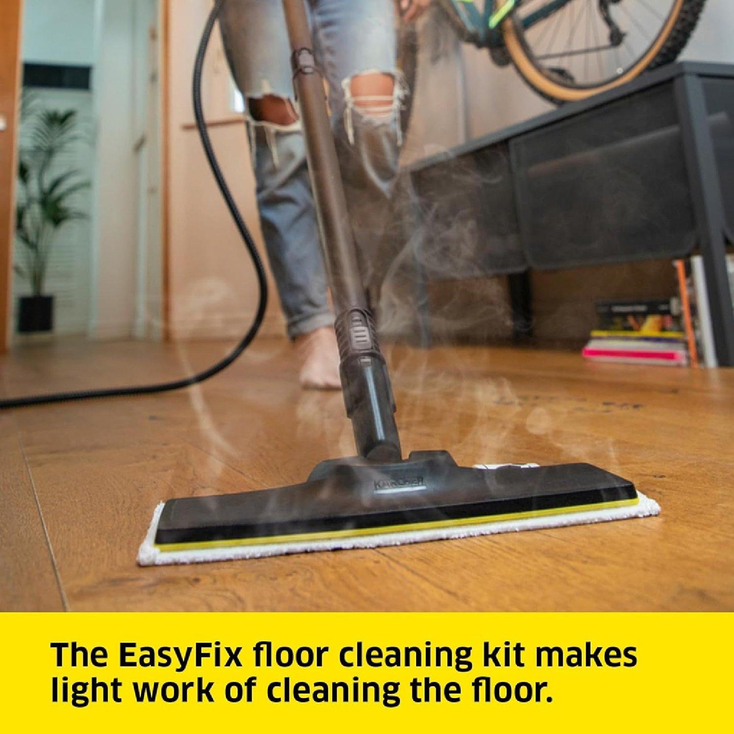 White - Karcher - Karcher SC 2 EasyFix Steam Cleaner - White & Black - 5