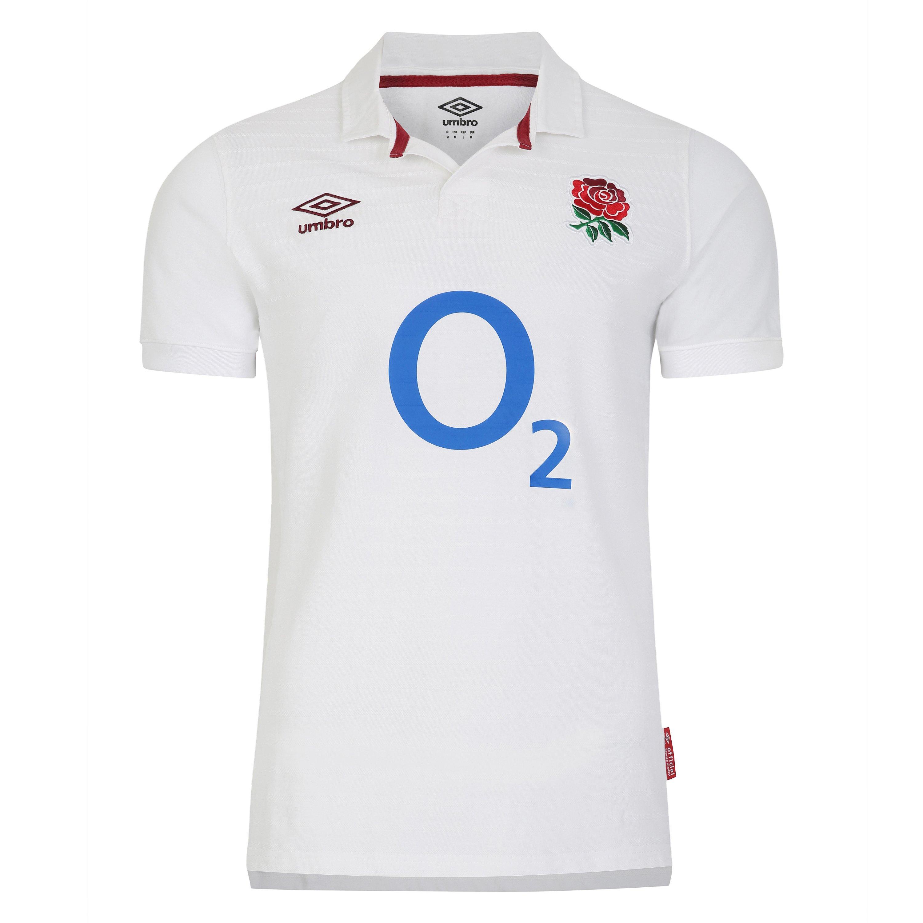 Weiß - Umbro - England Rugby Home Classic Shirt 2023 Six Nations - 1