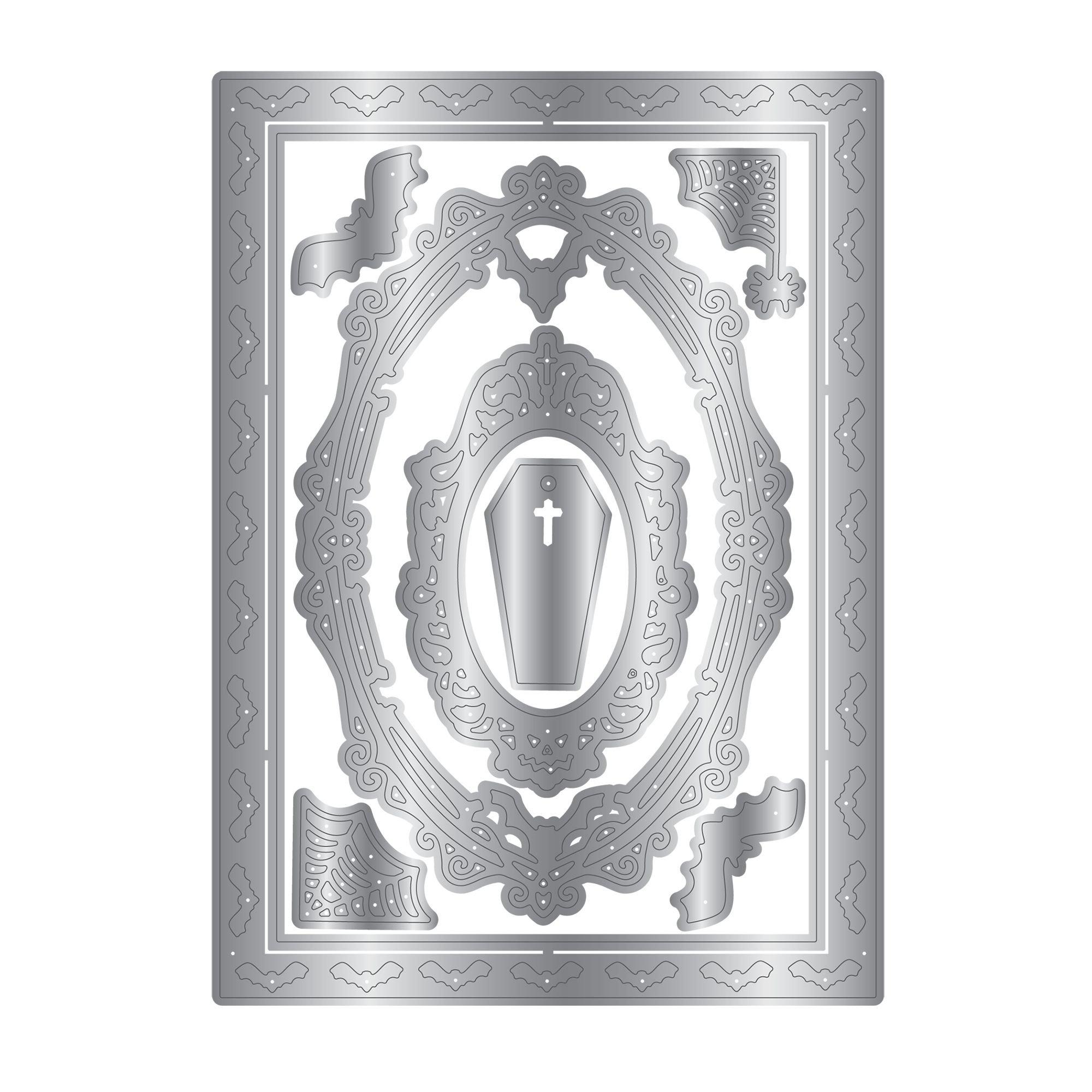 Multi - Crafters Companion - Happy Howl-ween Create-a-Card Die - 2