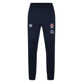 Umbro England Rugby Tapered Tracksuit Bottoms 2023 2024 Adults