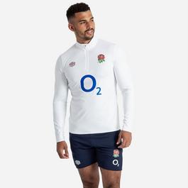 Umbro England Rugby Warm Up Mid Layer Top 2023 Adults