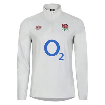Umbro England Rugby Warm Up Mid Layer Top 2023 2024 Adults