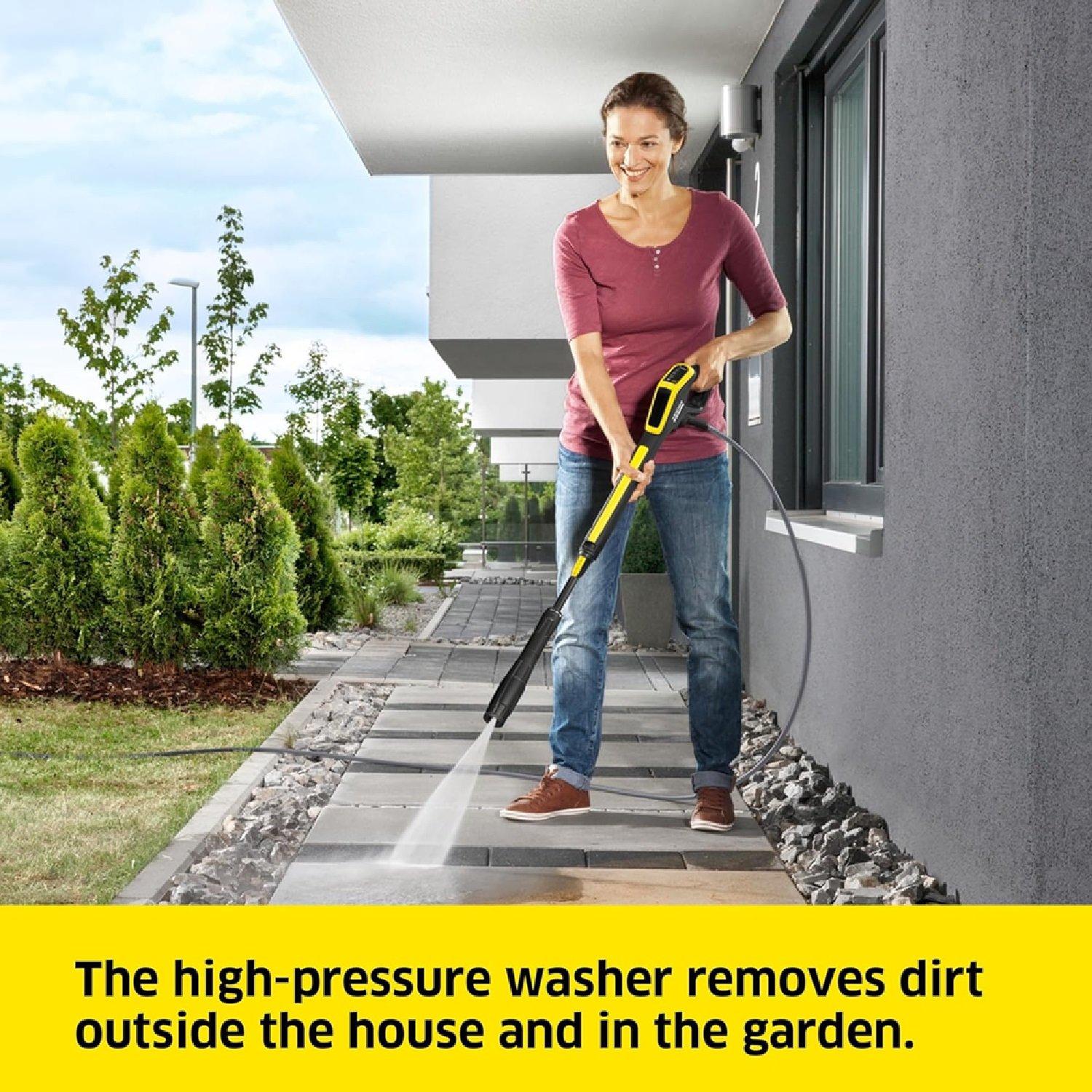 Yellow - Karcher - Karcher K 4 Power Control Flex Pressure Washer - 2