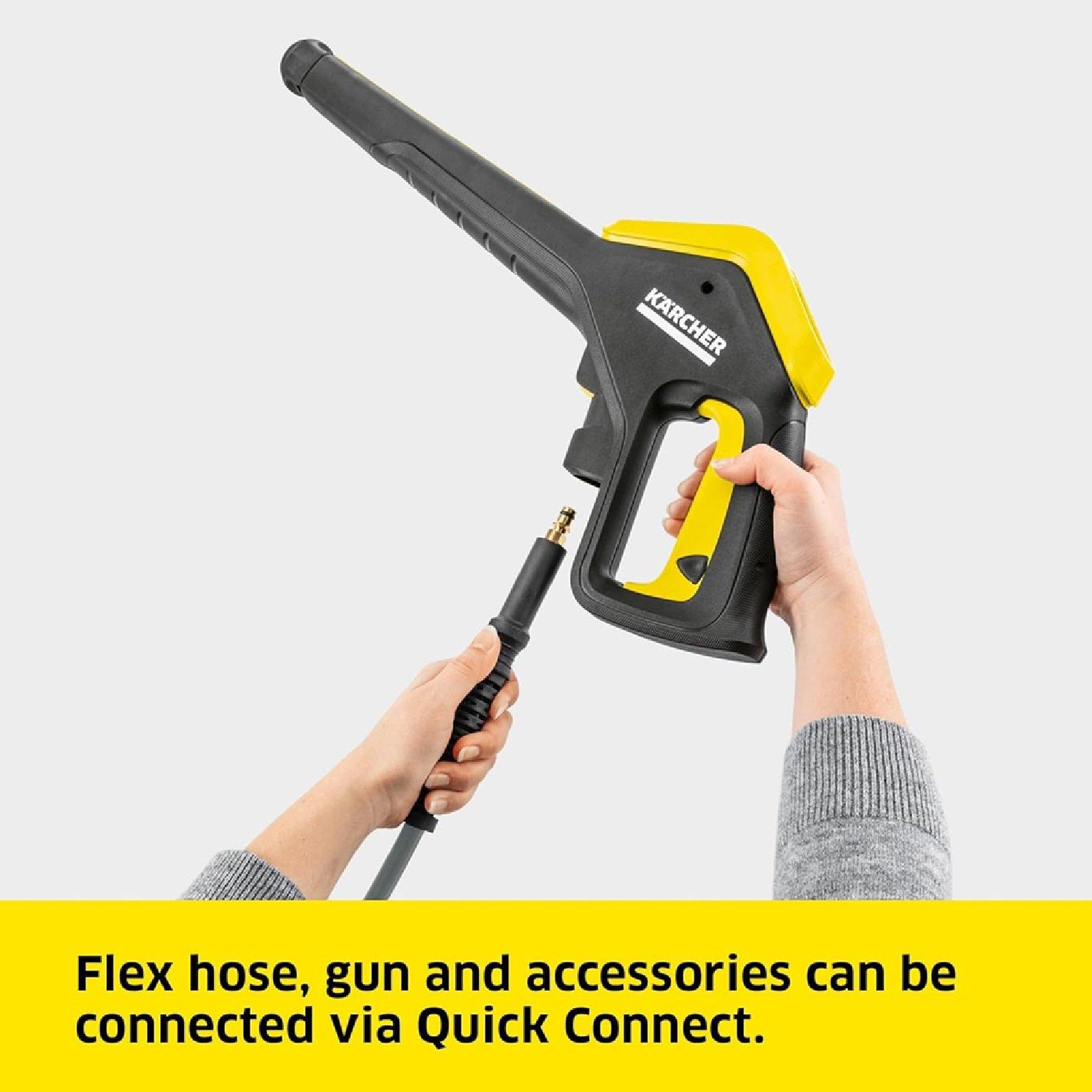 Yellow - Karcher - Karcher K 4 Power Control Flex Pressure Washer - 5