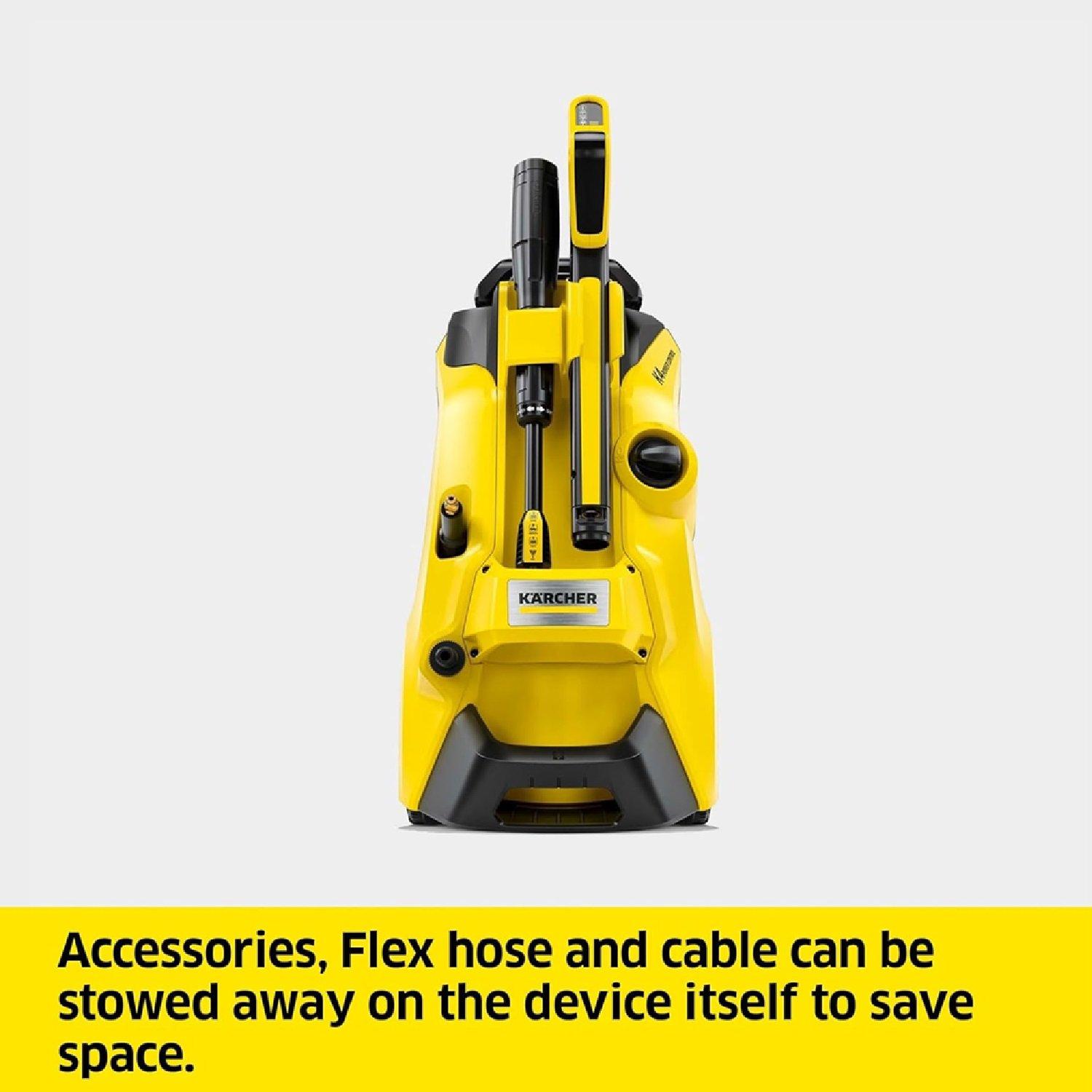 Yellow - Karcher - Karcher K 4 Power Control Flex Pressure Washer - 7