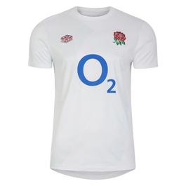 Umbro England Rugby Warm Up Shirt 2023 Juniors