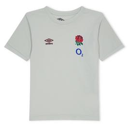 Umbro England Rugby Leisure T-shirt 2023 2024 Juniors