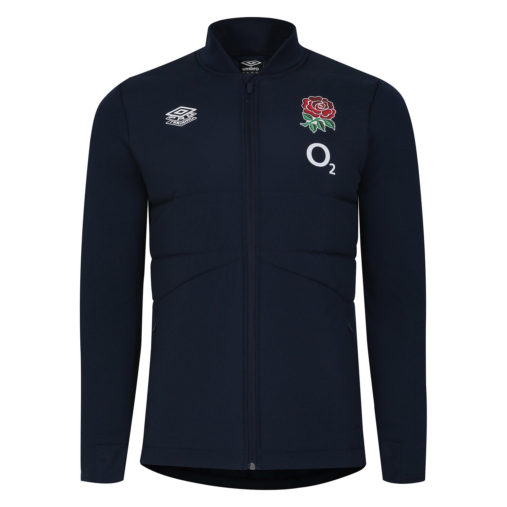 Navy Blazer - Umbro - England Rugby Thermal Jacket 2023 Adults - 1