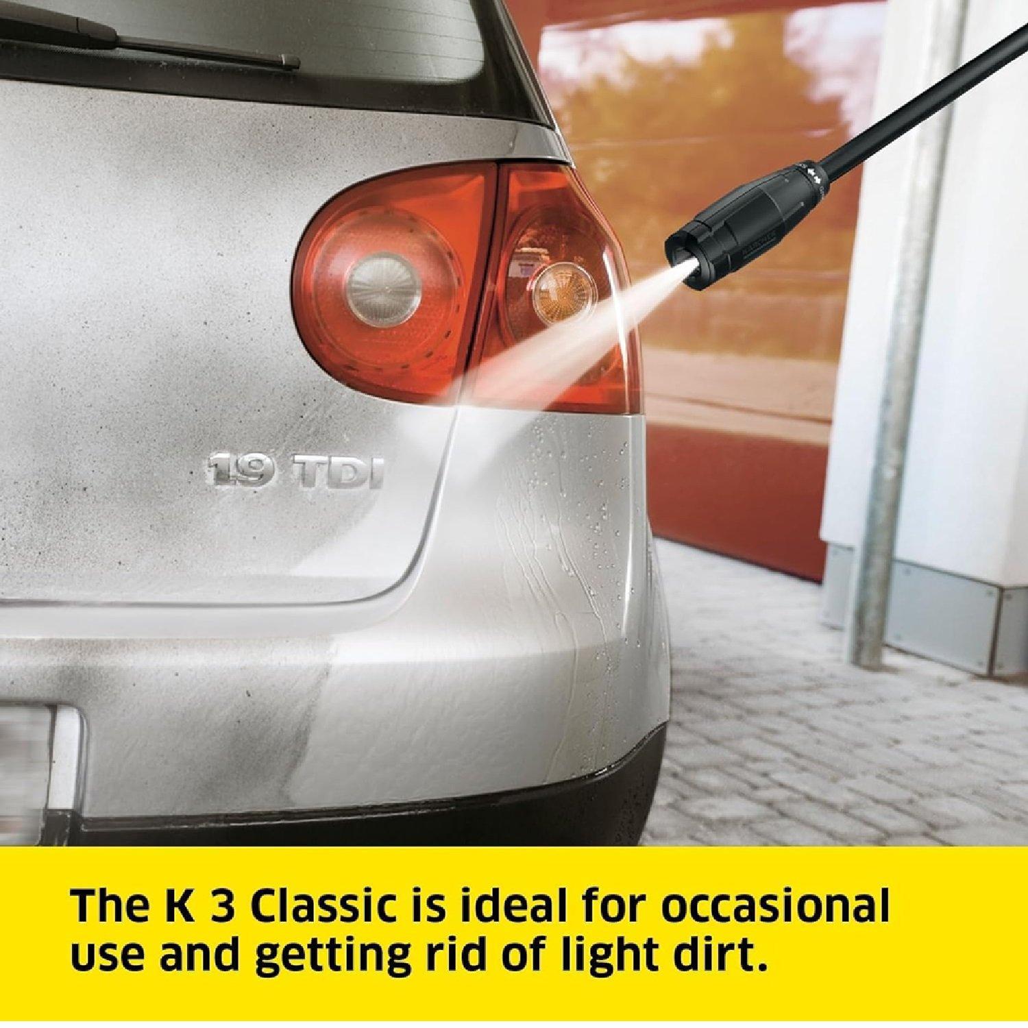 Yellow - Karcher - Karcher K 3 Classic Home pressure washer - 2