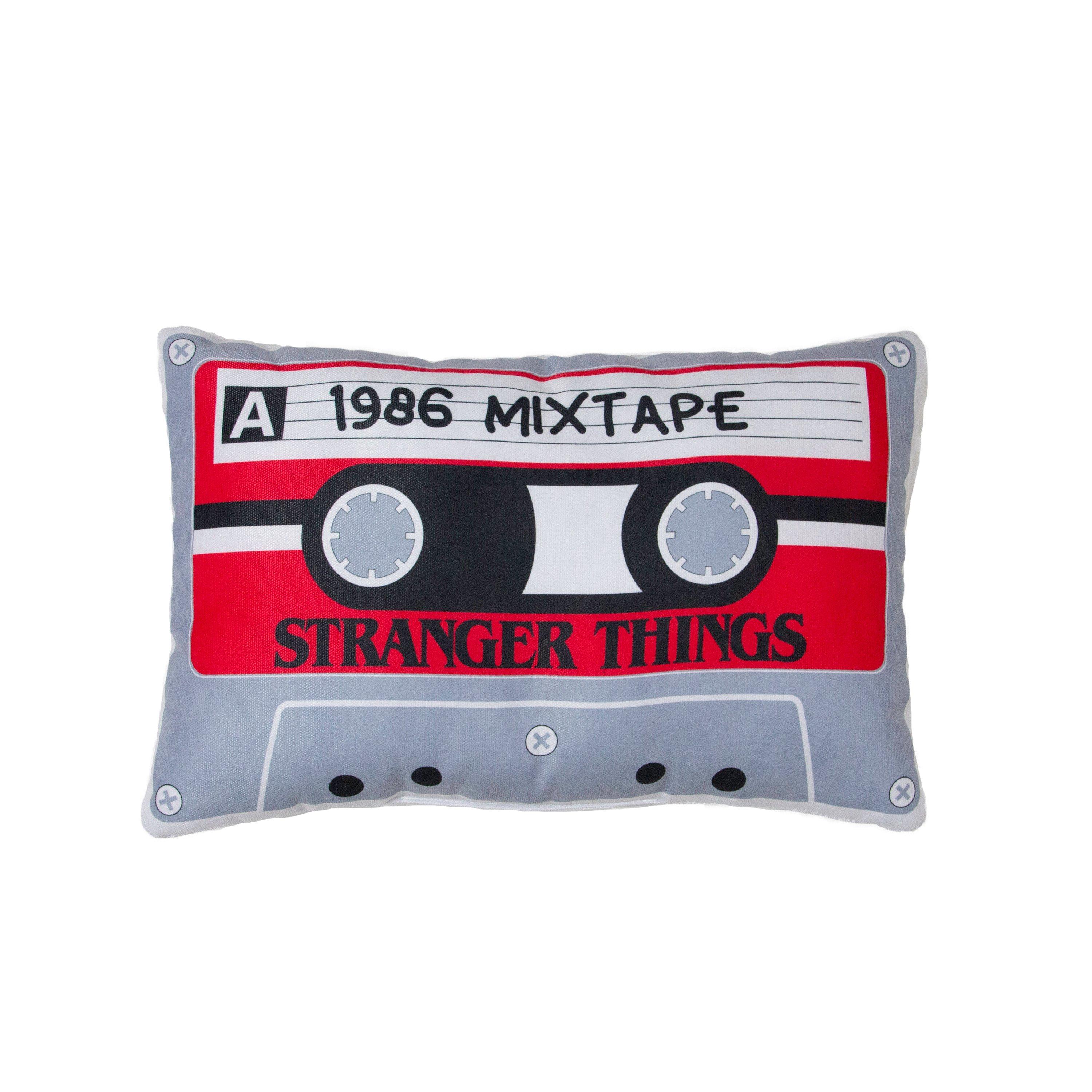 Multi - Stranger Things - Cassette Shaped Cushion - 2