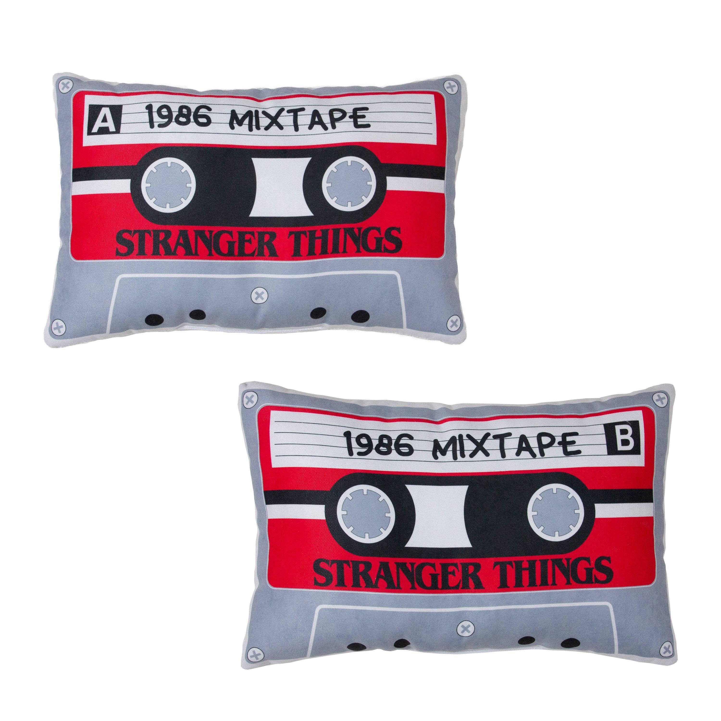 Multi - Stranger Things - Cassette Shaped Cushion - 3