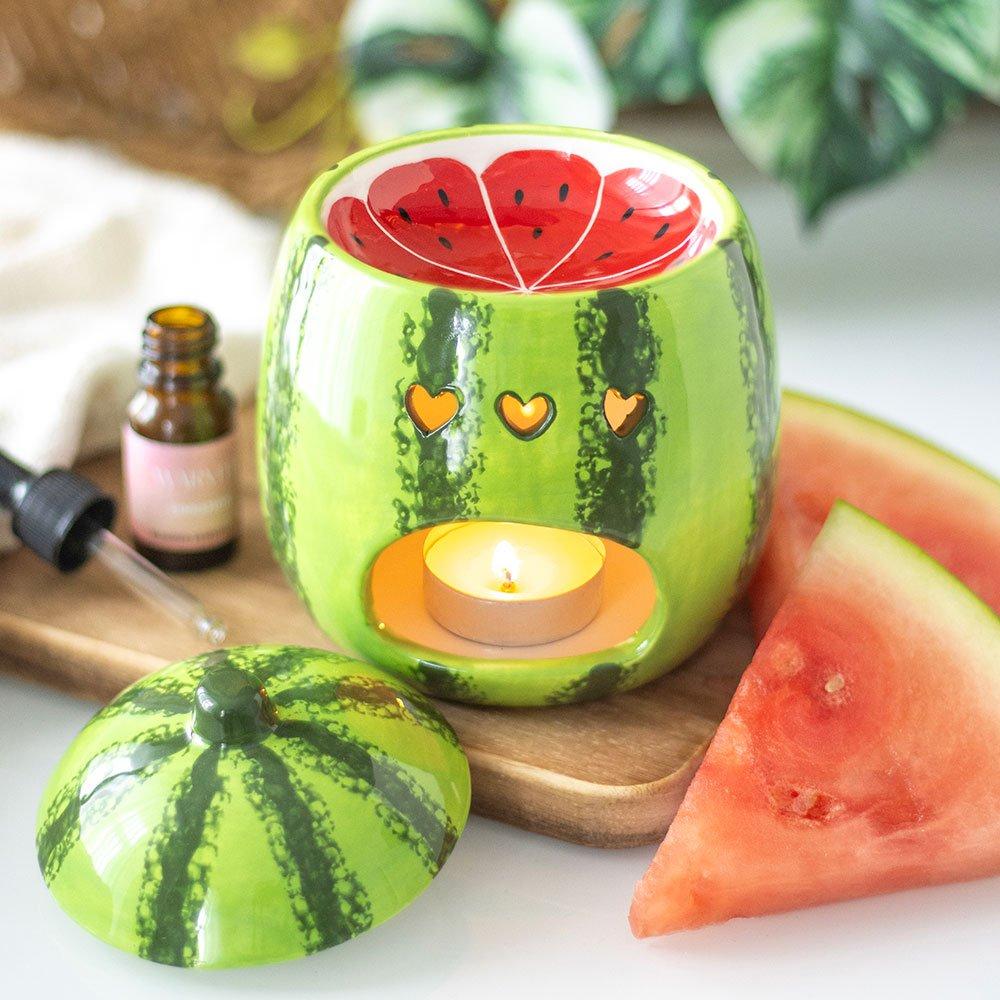 Something Different  Watermelon Oil Burner And Wax Warmer - Green