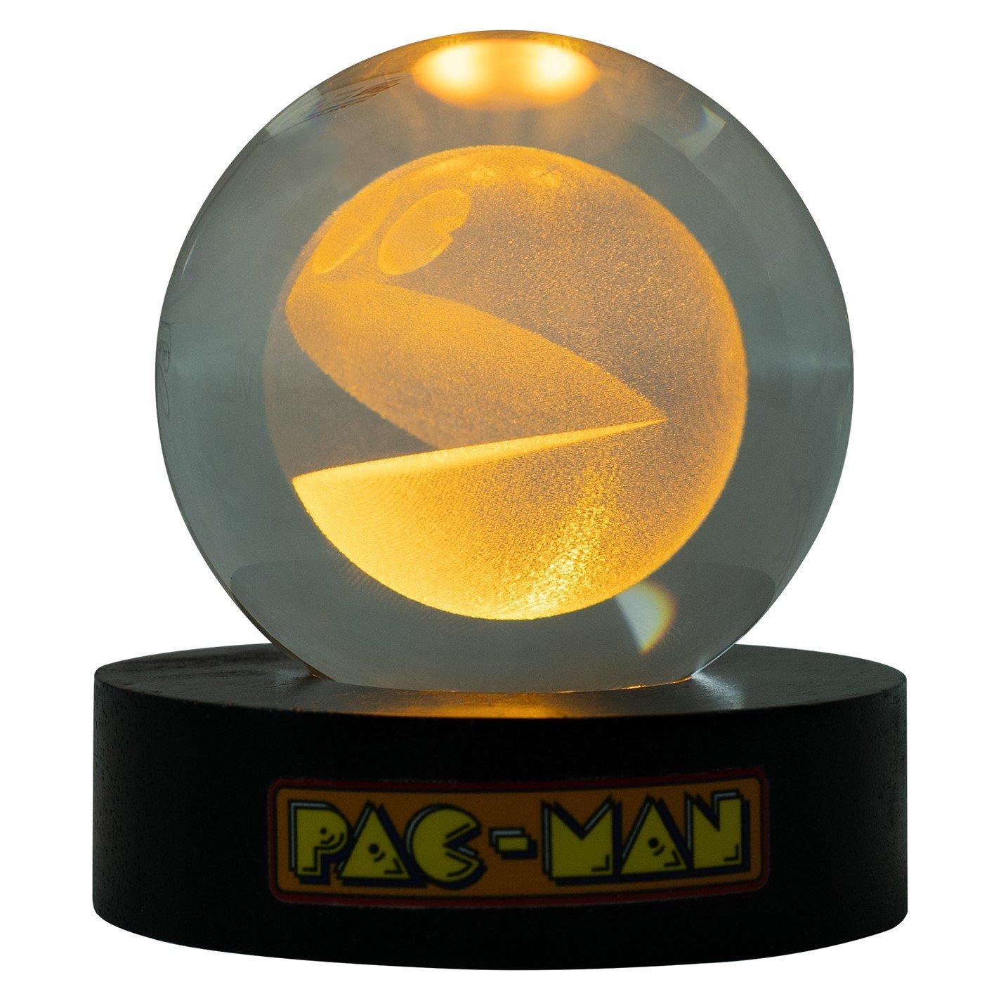 Fizz Creations PAC-MAN Crystal Ball Light. Retro Gaming Desk Lamp. USB Powered. Classic Arcade Gaming Gift Mood Lamp. Mood Lighting Night Light Kids Retro Gaming Gifts Pac Man Mood Lights - Image 7