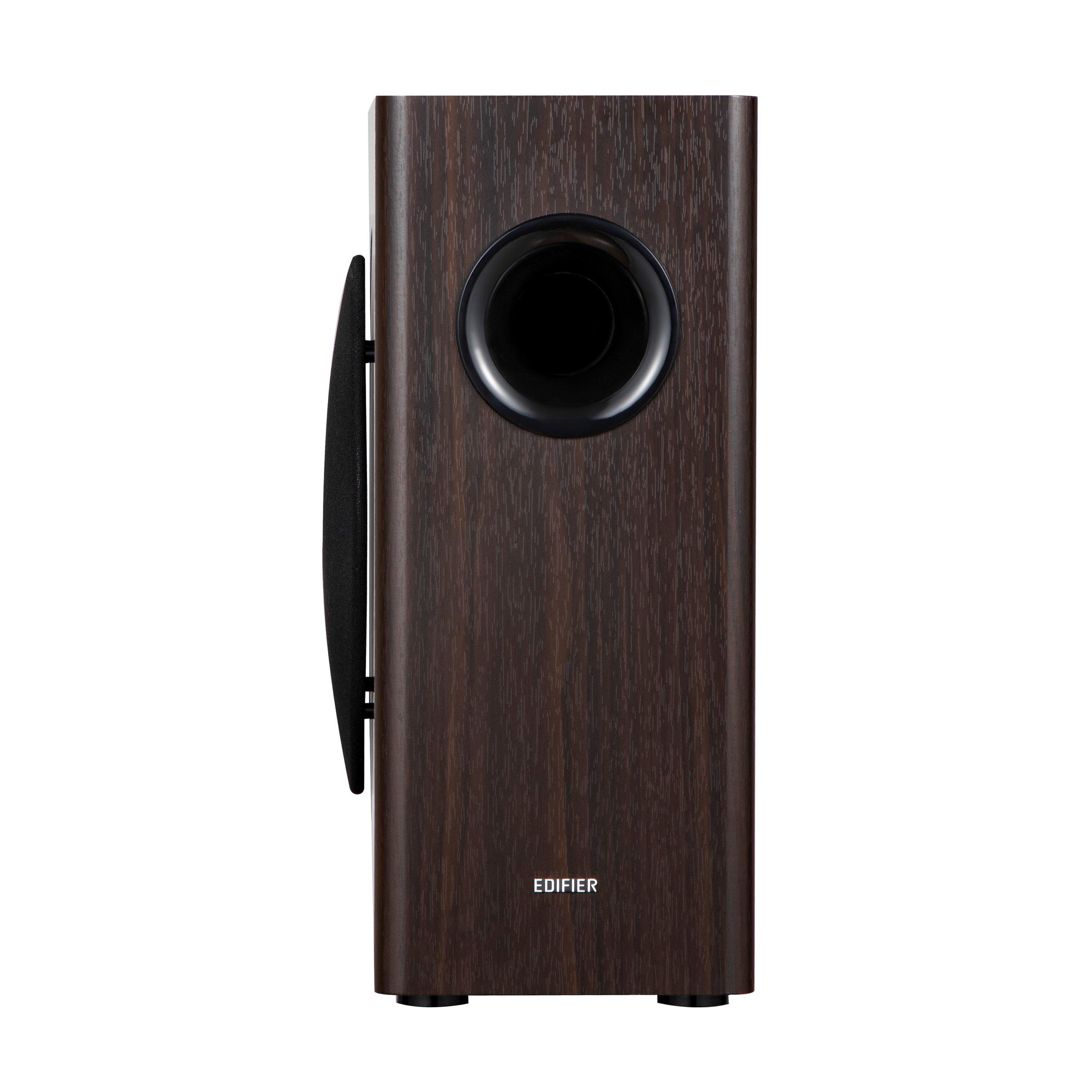 Brown - Edifier - Edifier T5s Powered Subwoofer - Brown - 3