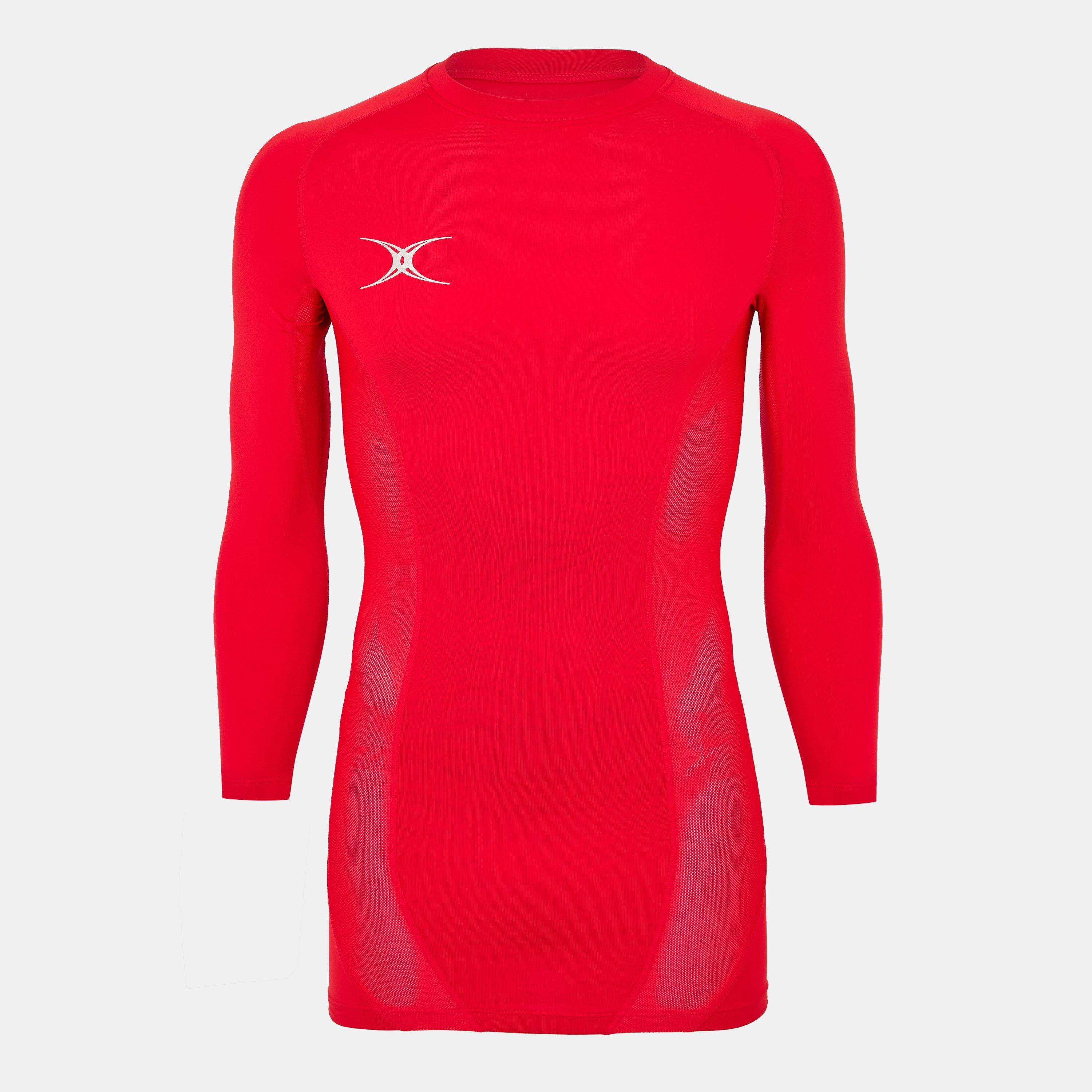 Red - Gilbert - Unisex Adults Baselayer Top - 1