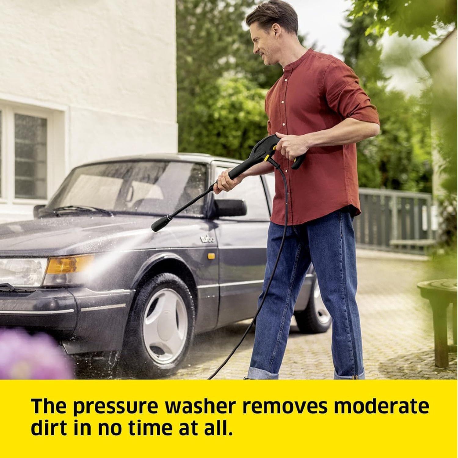Yellow - Karcher - Karcher K 4 Classic Home Pressure Washer - 2