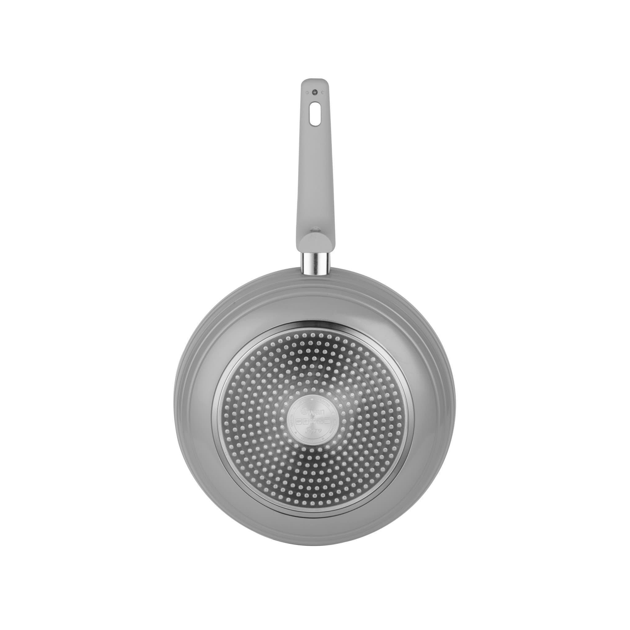 Grey - Swan - Retro 5 Piece Pan Set Grey - 12