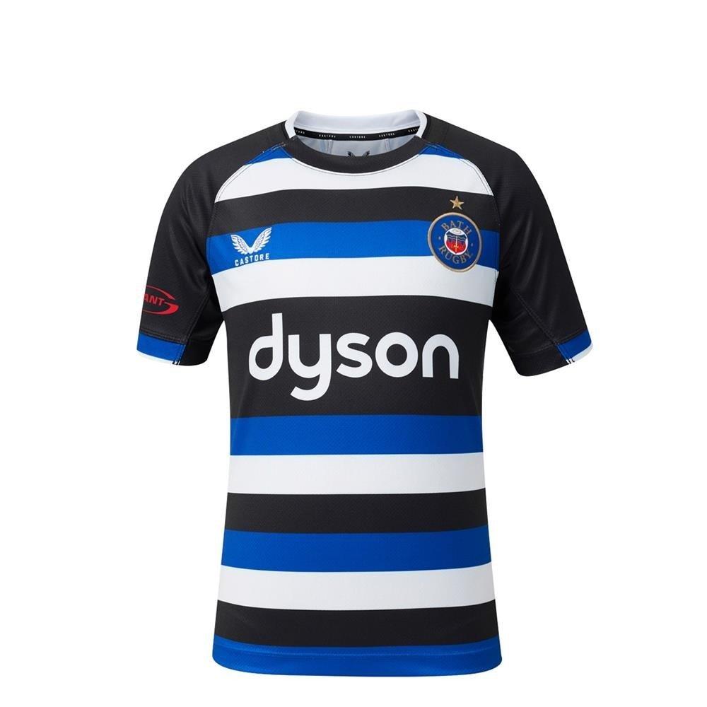 Caviar/Surf - Castore - Mens Bath Rugby Home Shirt 2026/2027 - 1