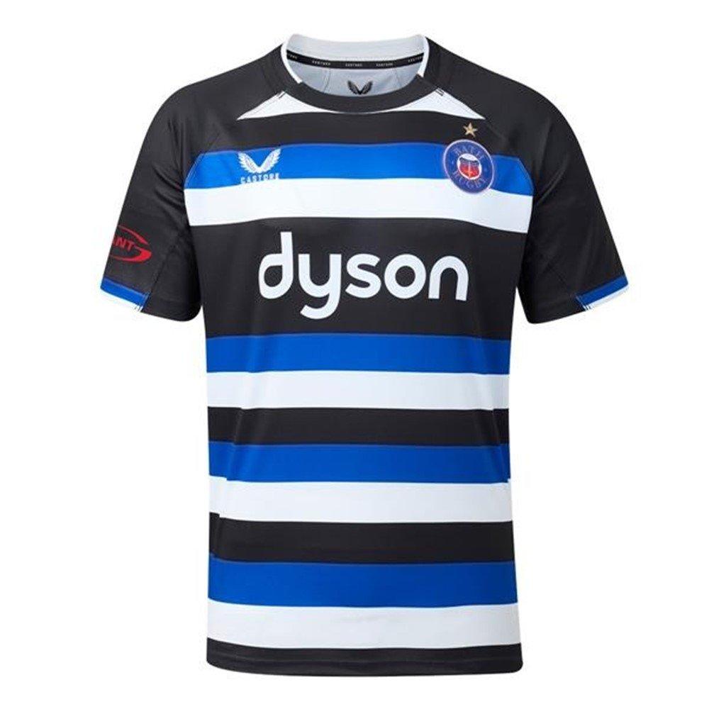 Caviar/Surf - Castore - Kids Bath Rugby Home Shirt 2026/27 - 1