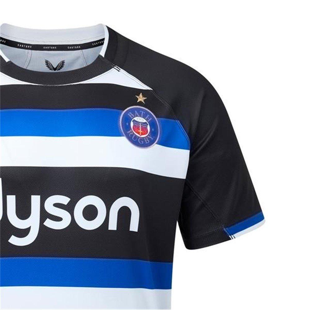 Caviar/Surf - Castore - Kids Bath Rugby Home Shirt 2026/27 - 3