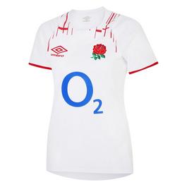 Umbro England Rugby Leisure T-shirt 2023 2024 Adults