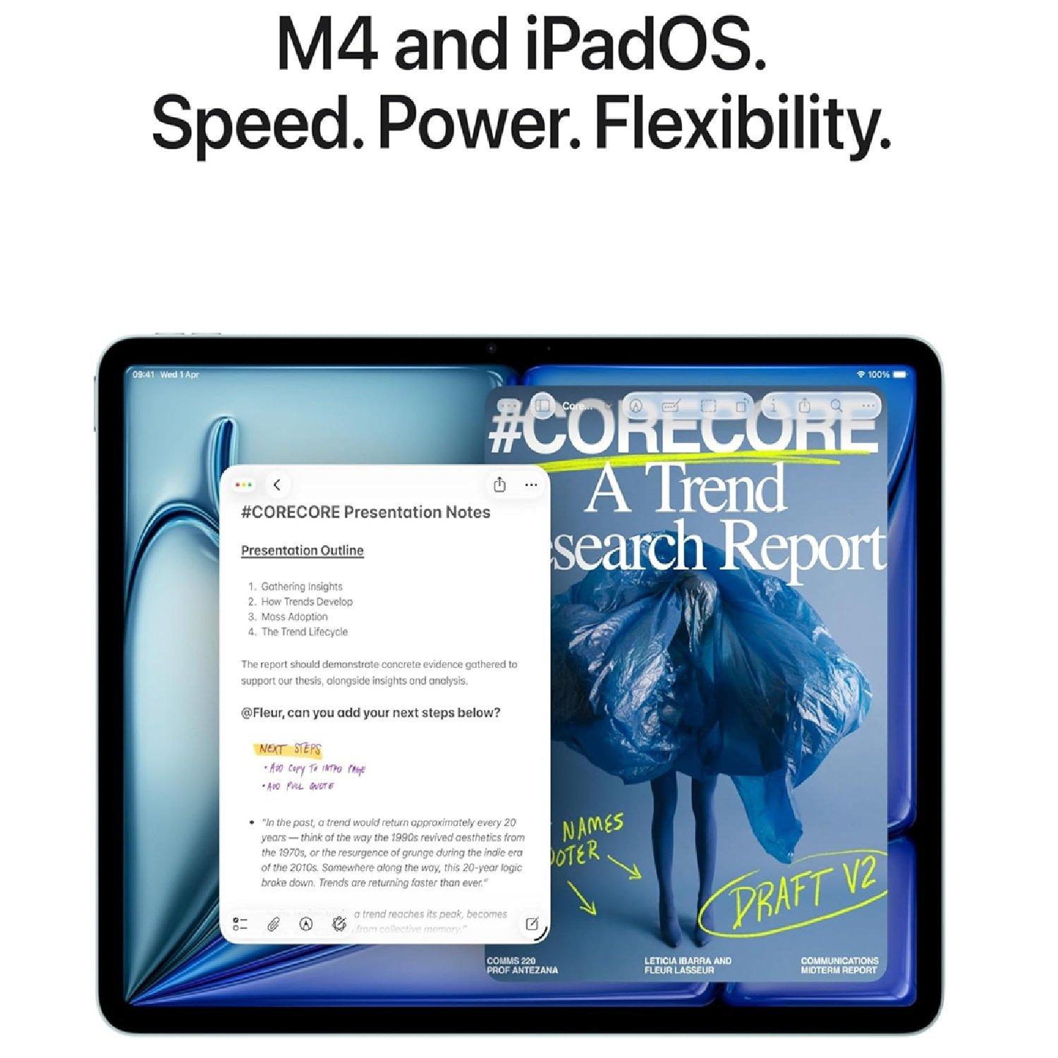 Blue - Apple - 11 iPad Air (2026) - 128 GB - 4