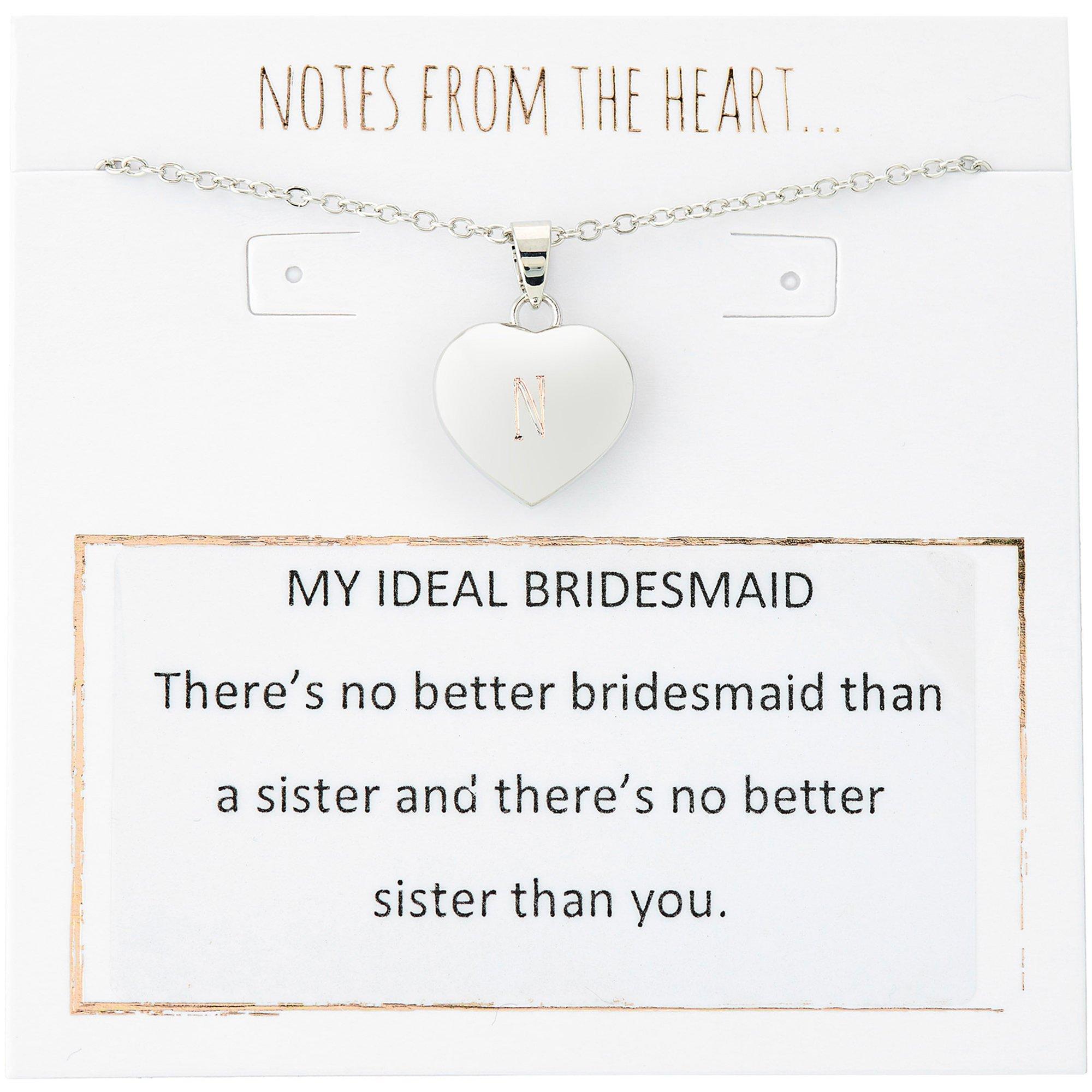 Notes From The Heart Women's Nfth-My Ideal Bridesmaid - Silver