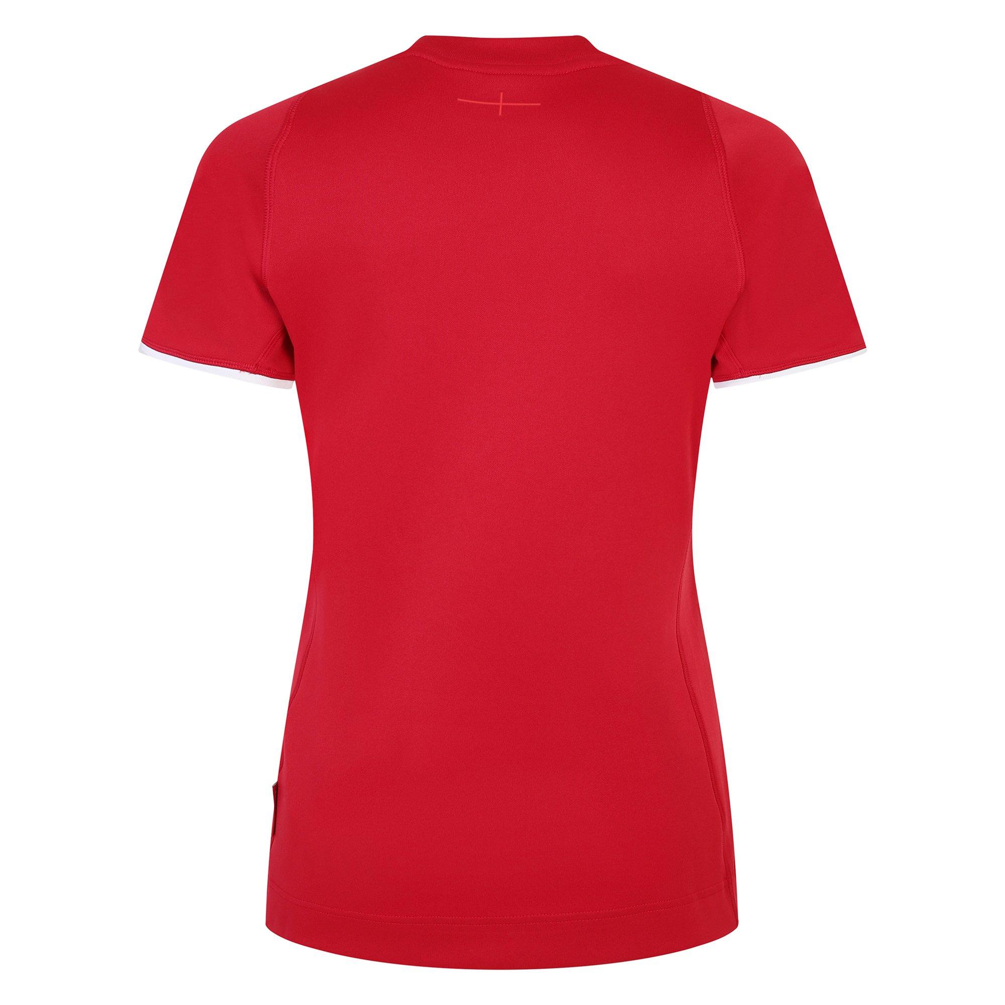 Rood - Umbro - England Red Roses Alternate Shirt 2022 Womens - 2