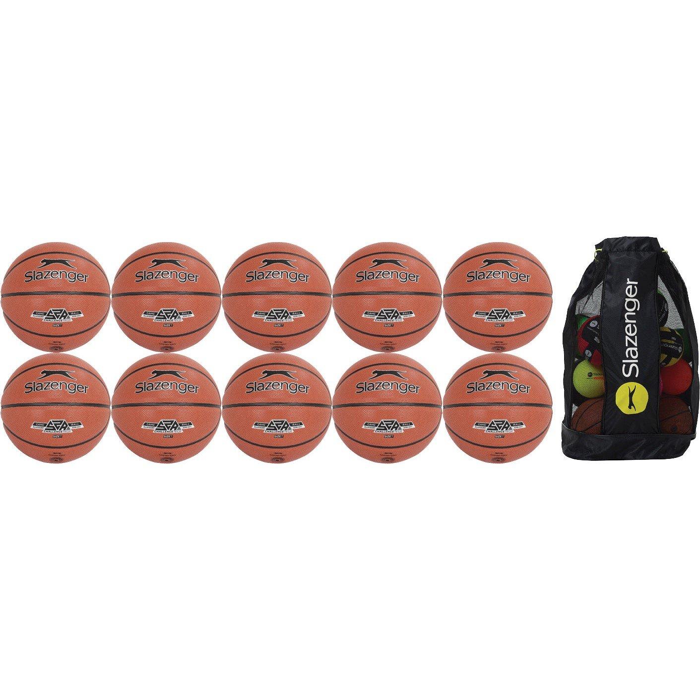 Neutral - Slazenger - Slazenger SZR Basketballs - Pack of 10