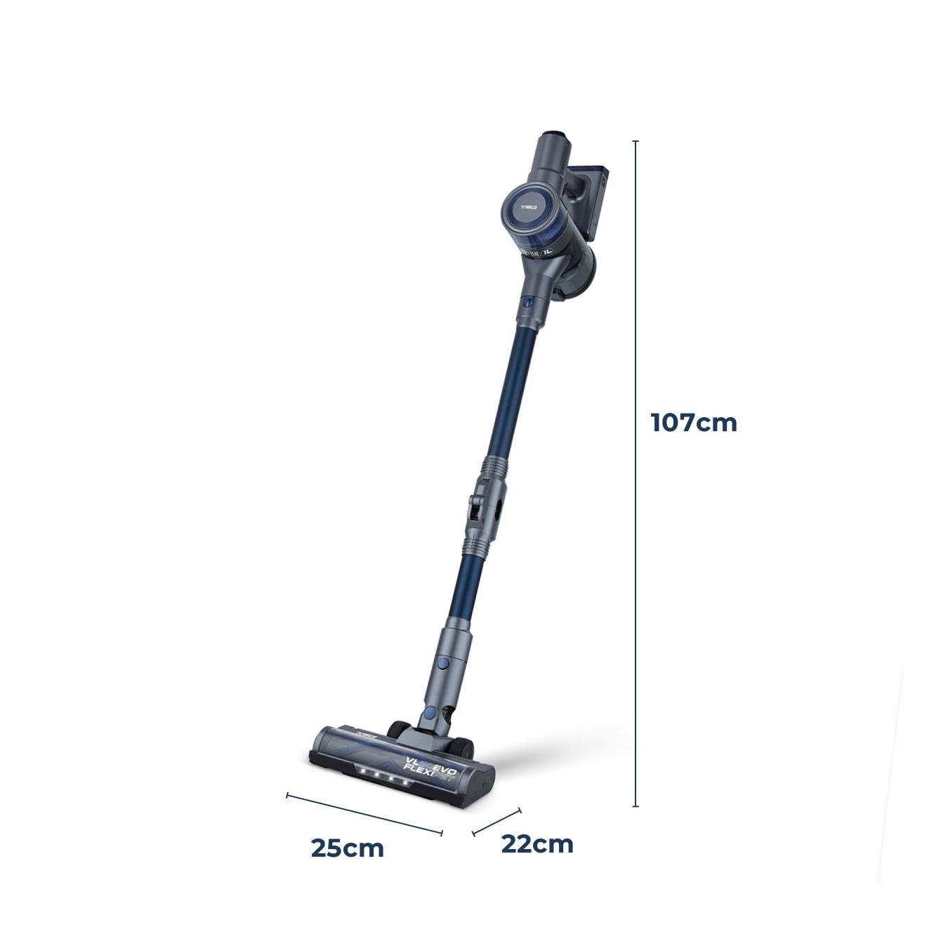 Blue - Tower - VL50 EVO Flexi-Pet 22.2V Cordless Vac 3-IN-1 - 6