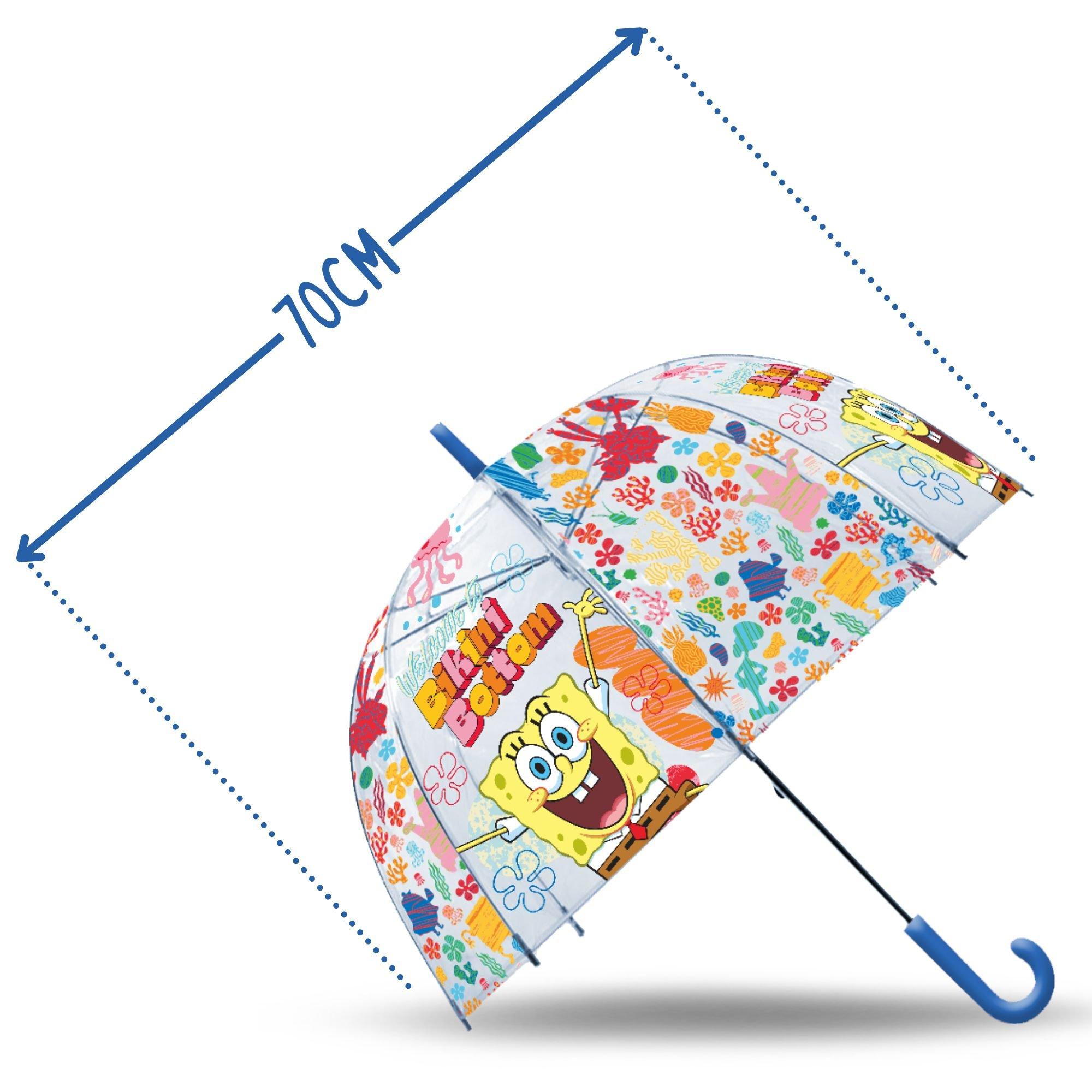Blue - SpongeBob Squarepants - SpongeBob Bell Umbrella 46cm - 2