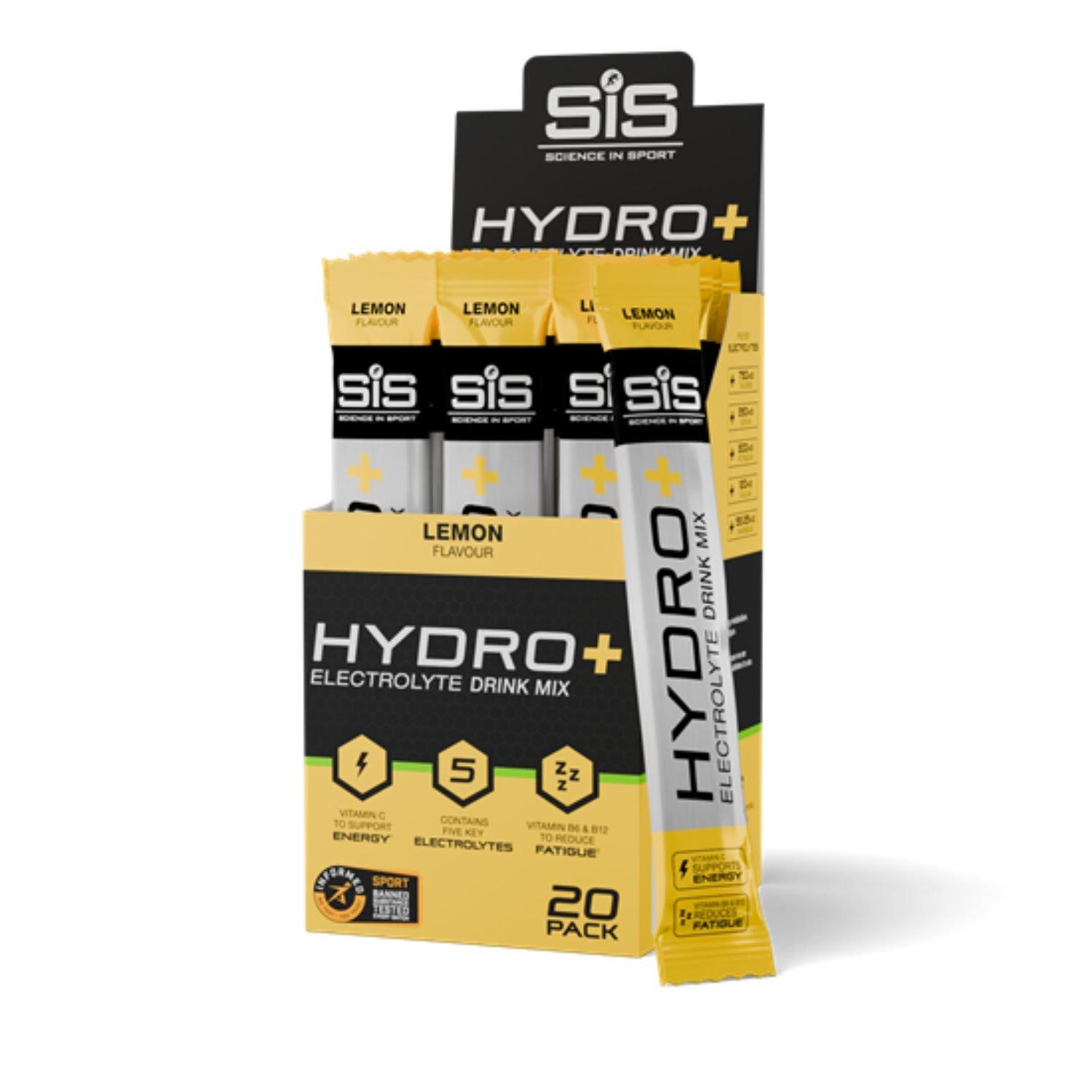 Sis  Hydro+ Electrolyte Drink Mix - ( 20 X 4.5G Sti - Lemon - Pack of 20