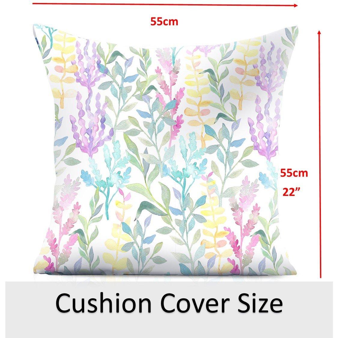 Multi - Alan Symonds - Meadow Large Outdoor Cushion Cover and Filler Pad - 2