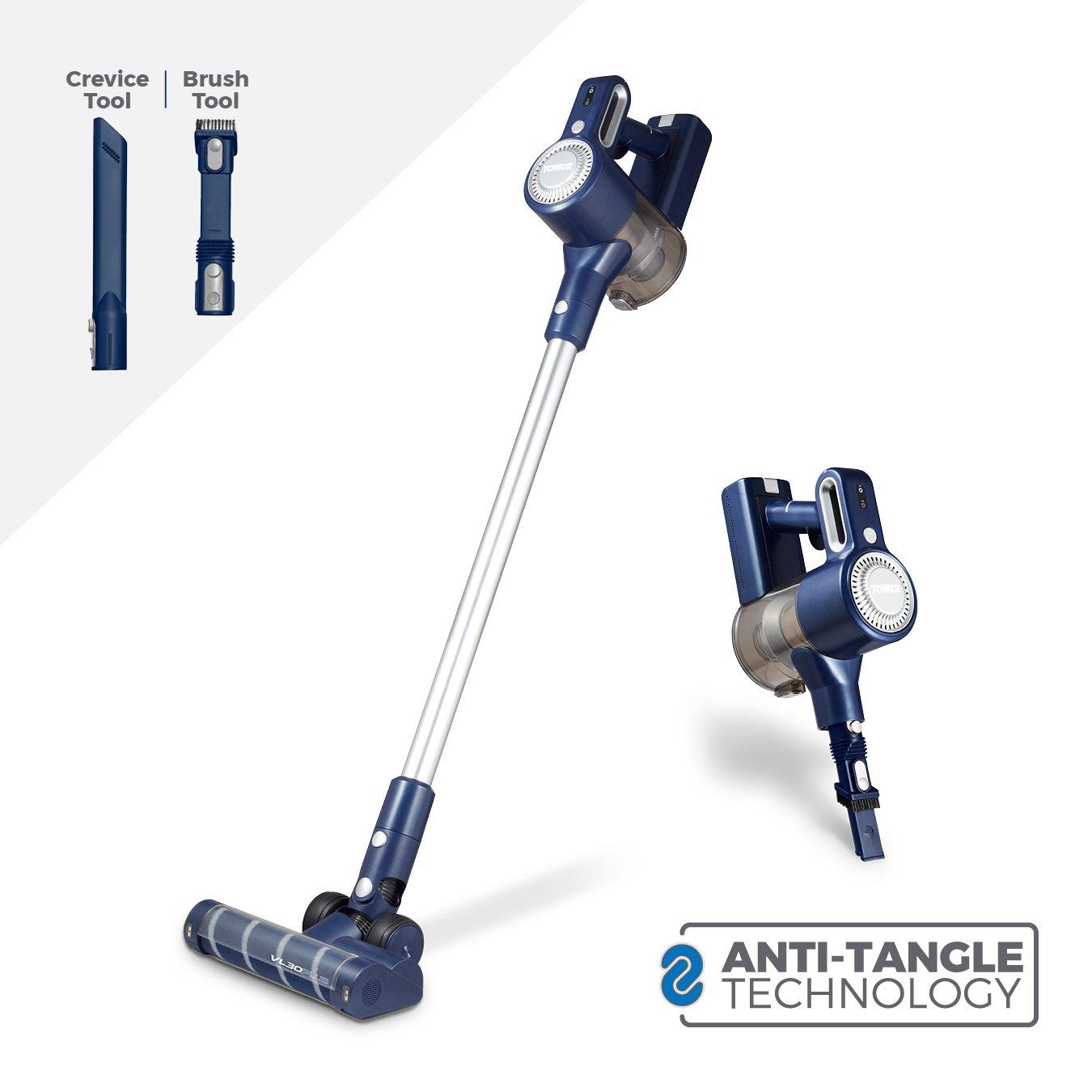 Blue - Tower - VL35 Plus Anti Tangle Vacuum Cleaner 3-IN-1 DC 150 - 1