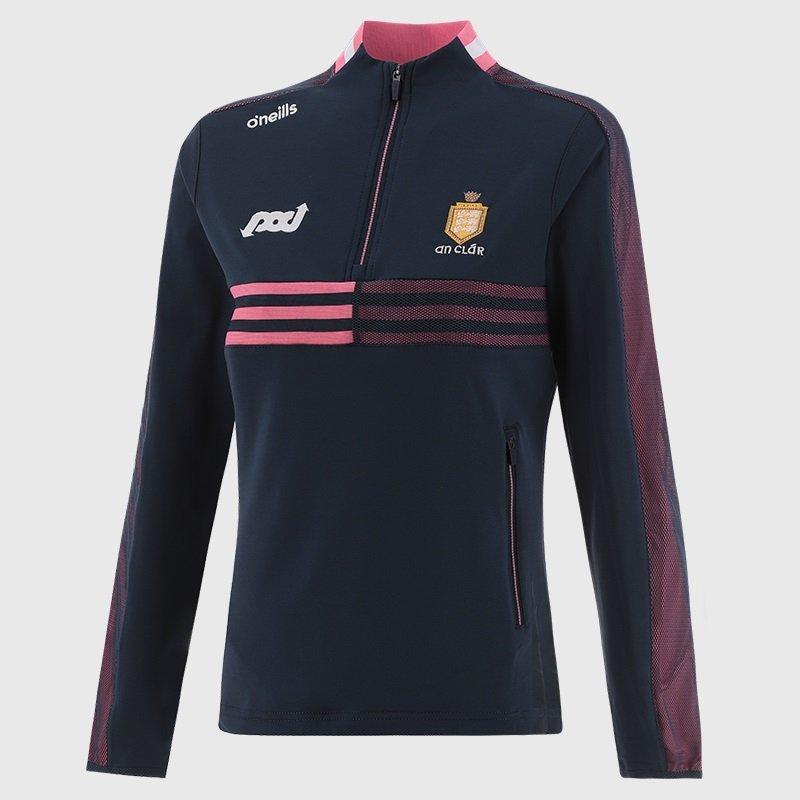 Navy/Pink/White - ONeills - Clare Nepal Half Zip Top Ladies - 1